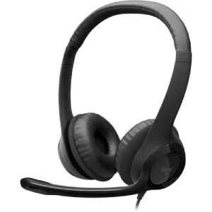 Logitech H390 Wired USB Computer Headset with Noise-Cancelling Microphone