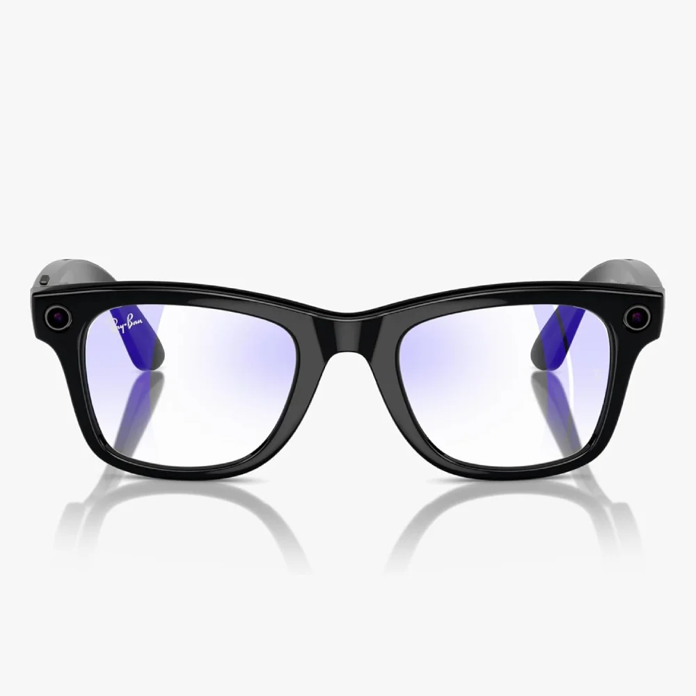 Ray-Ban-way-farer-glasses-shinyblack-clear-1