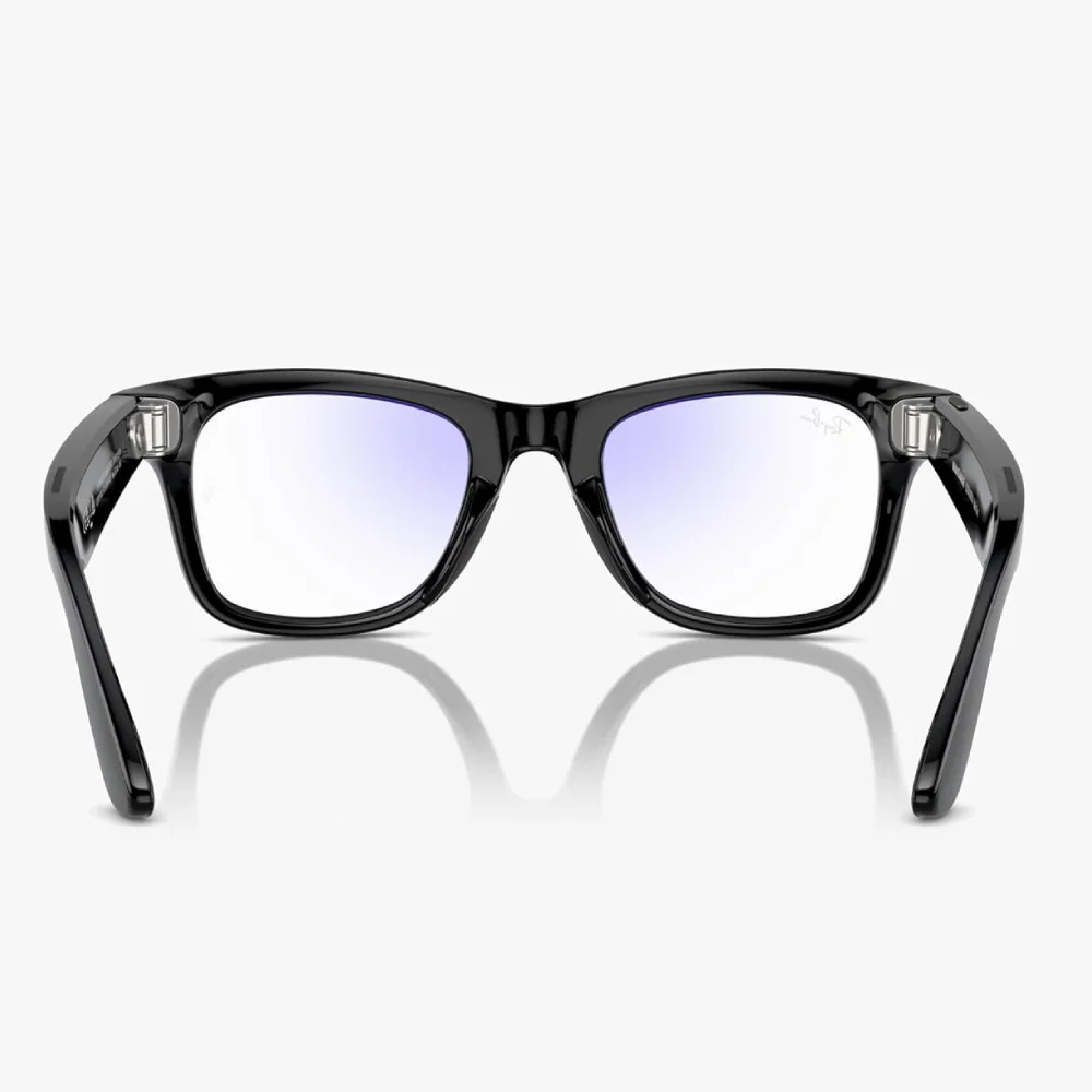 Ray-Ban-way-farer-glasses-shinyblack-clear-2