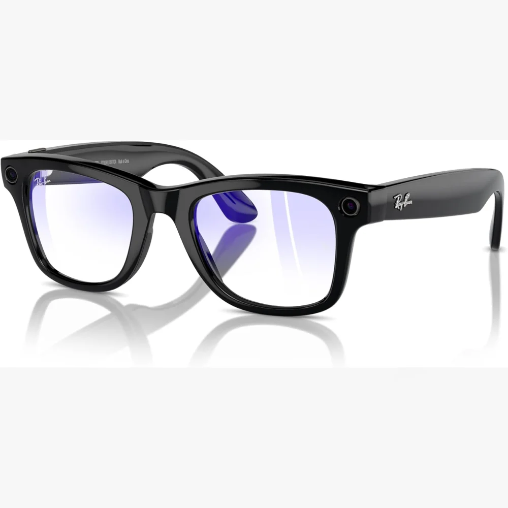 Ray-Ban-way-farer-glasses-shinyblack-clear-5