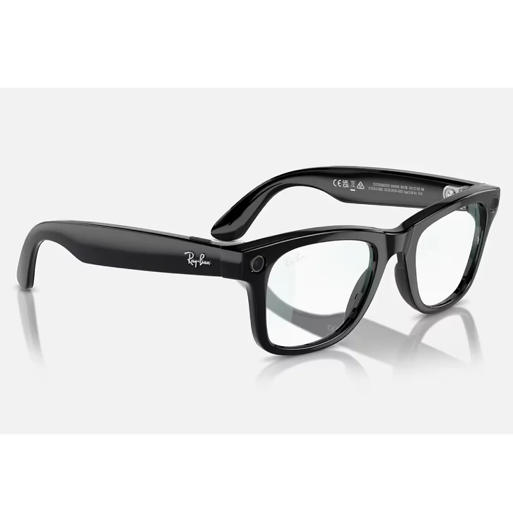 Ray-Ban-way-farer-glasses-shinyblack-clear-9